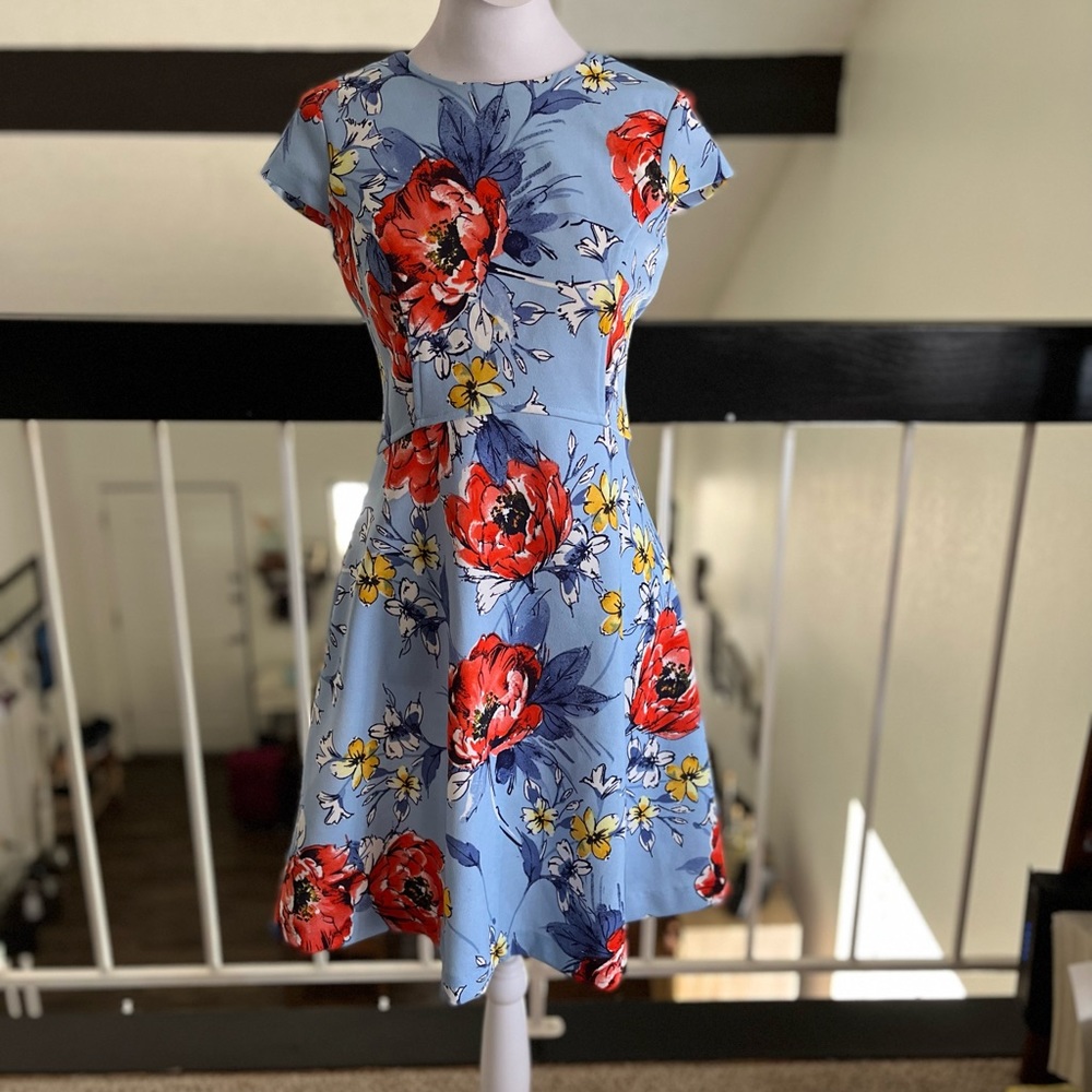 Floral Skater Dress